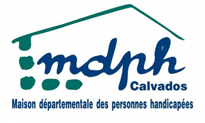 Logo - MDPH Calvados - Maison départementale des personnes handicapées
