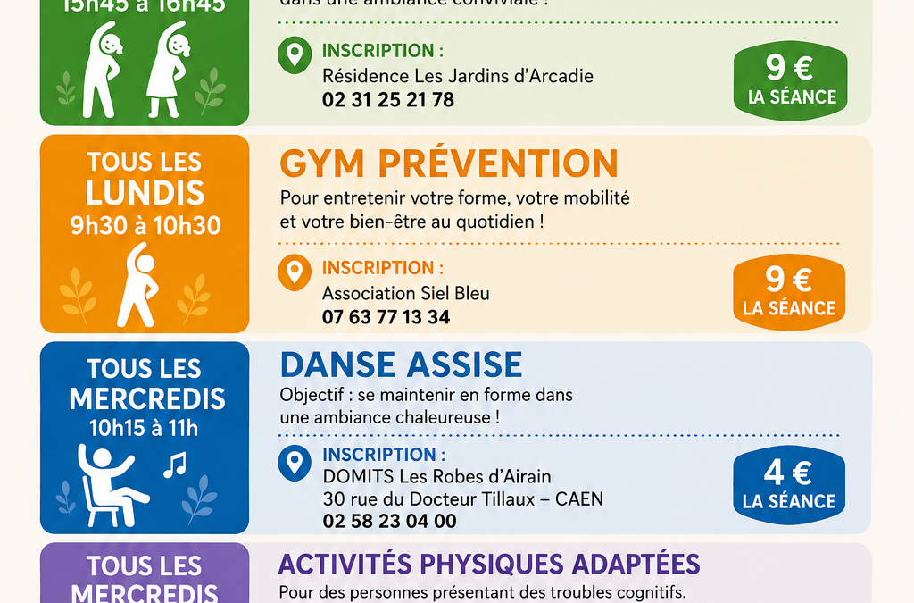 Agenda séniors